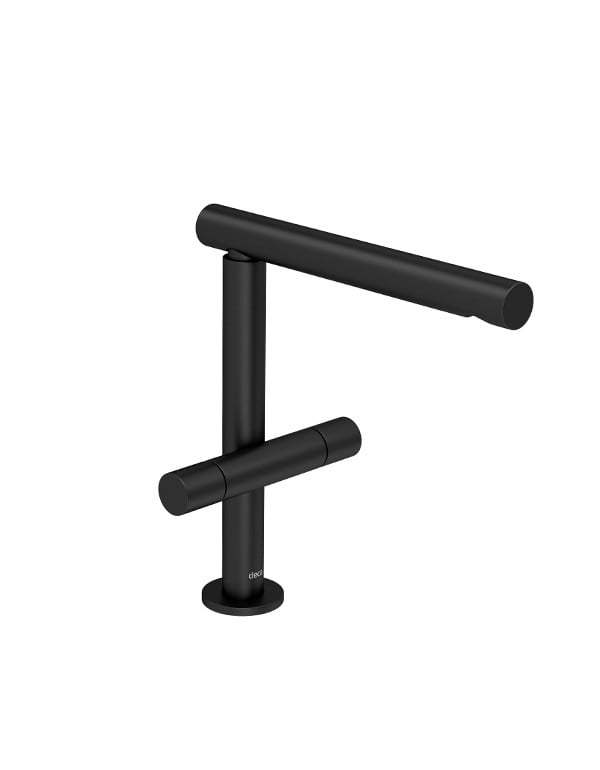 Misturador Piso Lavatorio Arthur Casas Black Matte 1872.